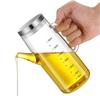 Ölflasche, Gewürzbehälter, Sojasaucenflasche, Essigflasche, Öldispenser, Glasmaterial, staubdicht, 650ml