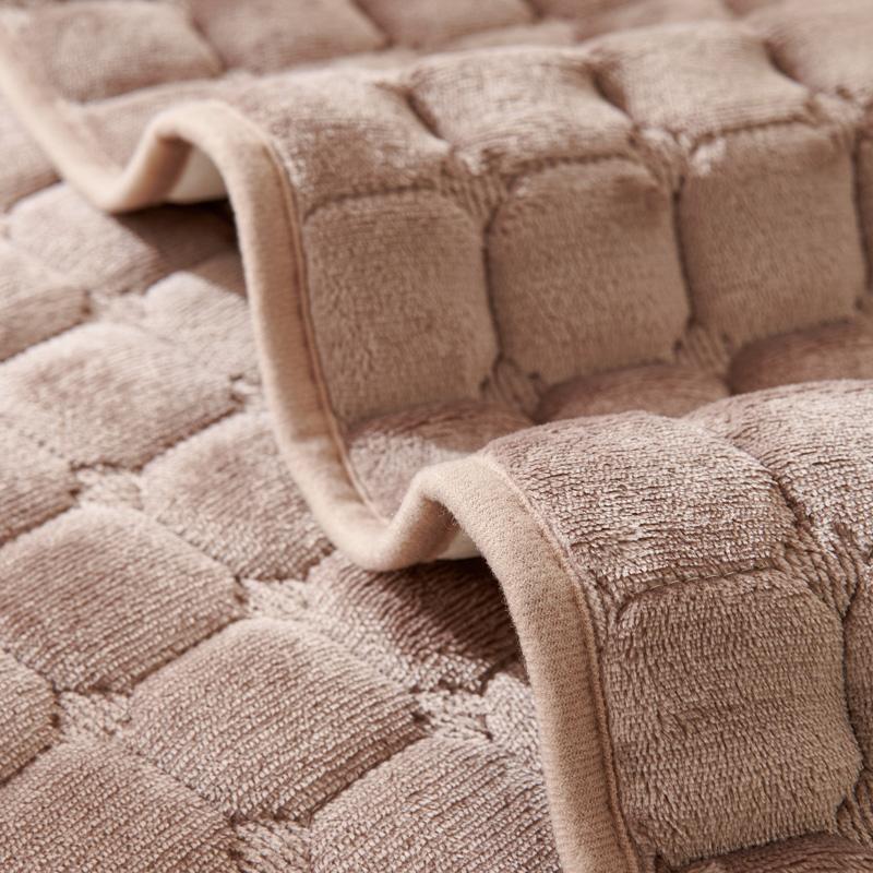 Plüsch-Sofabezüge, Sofakissen, universeller Schonbezug, vier Jahreszeiten, rutschfester Winter-Sofa-Kissenbezug