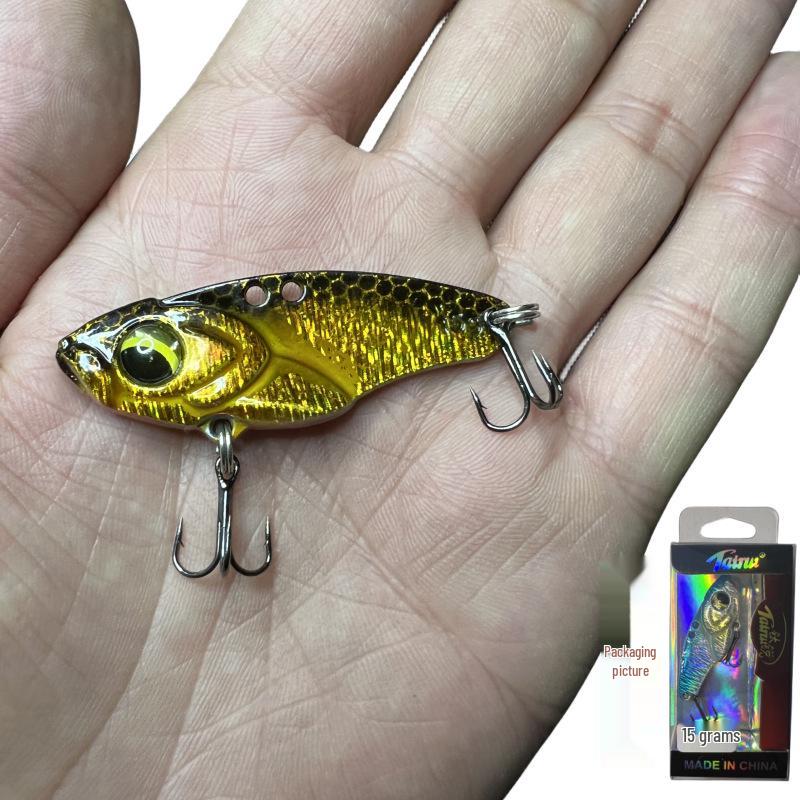 Mehrfarbige Klapperschlangen Bionische VIB Metall Spinner Köder