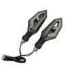 Motorcycle Turn Signal Light LED Amber 12V ABS+PC Indicator Blinker