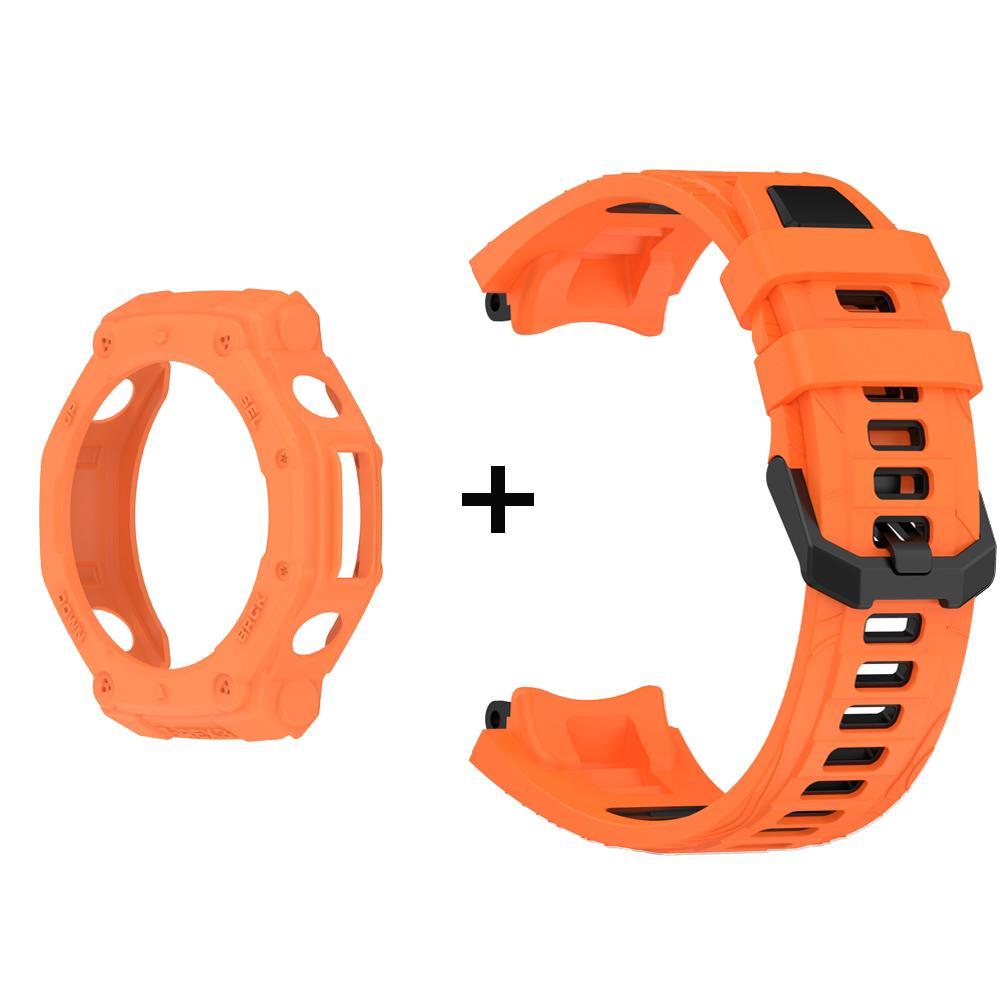 Silicone Band & Case for Huami Amazfit T-REX 3 Smart Watch Strap Watchband T-Rex3 Sport Bracelet Wristband With Tool
