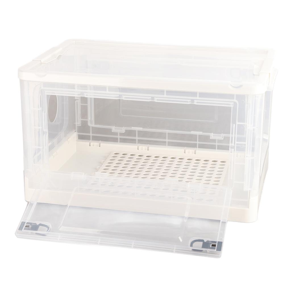 Pet Drying Box Ultra Quiet Transparent Large Space Foldable Pet Hair Dryer Box for Cats and Small