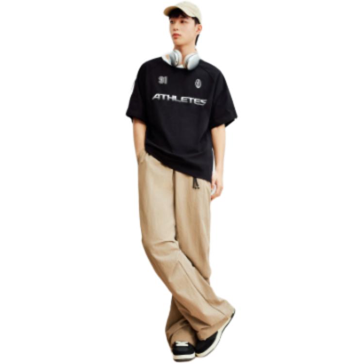 Anta Mens Woven Long Pants Summer Casual Pants Men bottoms Deadwood 952628501-2