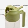 450/60Oml 2 In 1 Oil Spray Bottle With Pour Spout Leakproof Multifunctional Large Capacity Glass Oiler Kitchen Cooking Accessory