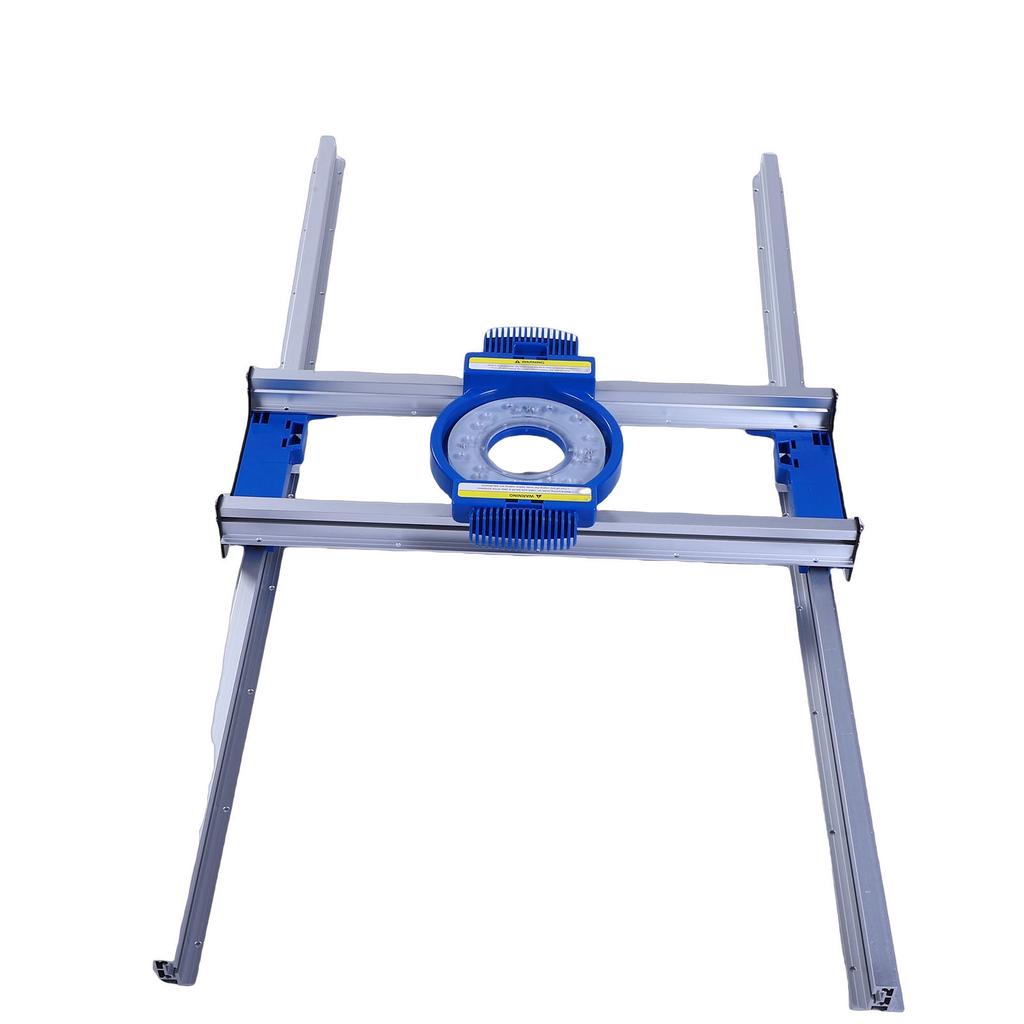 Router Sled Precise Positioning Aluminum Alloy Slab Flattening Router Jig for Wood Board End Face Plate Resin Projects