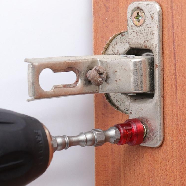 Shock Absorbing Magnetic Screwdriver Heads Double/Single End Steel Improved Durability Suitable For Building Repair Work