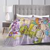 Rugrats Chuckie Finster  Blanket  Warm Soft Funny Plush Throw Blanket For Home Decor Travel Flannel Bedspread Bed Cover