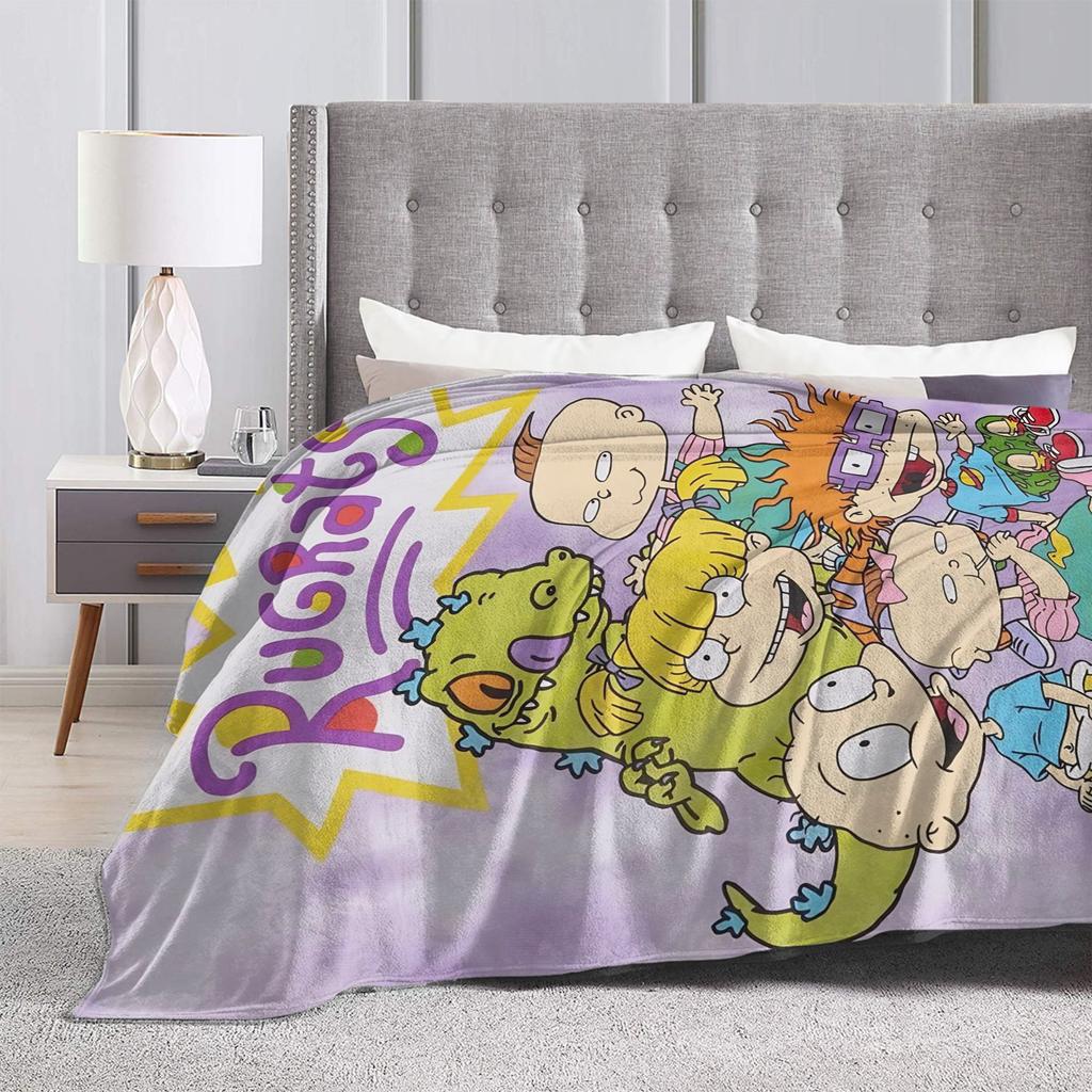 Rugrats Chuckie Finster  Blanket  Warm Soft Funny Plush Throw Blanket For Home Decor Travel Flannel Bedspread Bed Cover