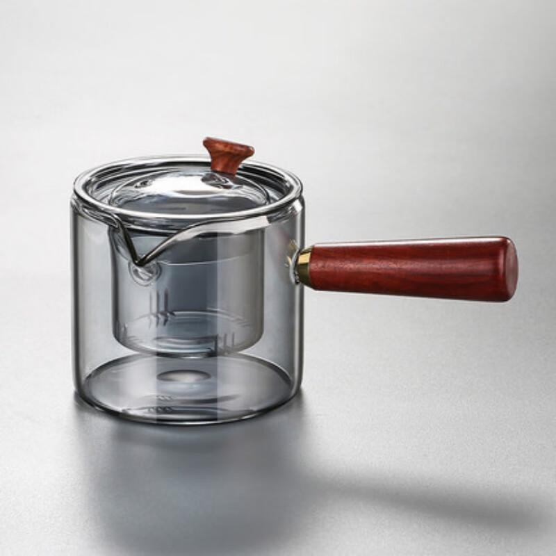 Shangqi Heat-Resistant Glass Teapot with Side Handle
