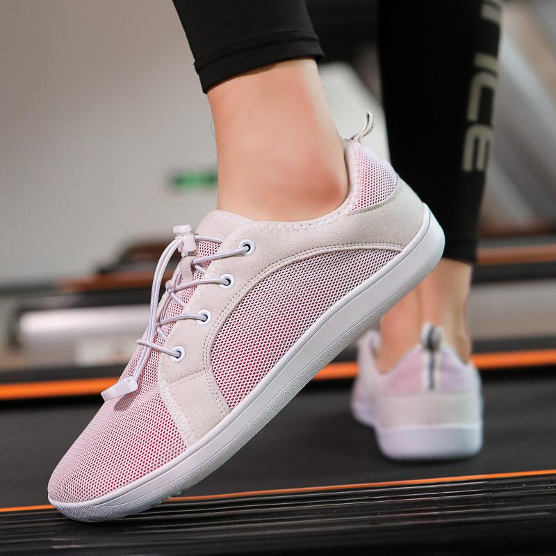 Fashion New Wide Toe Neutral Sneakers Flat Bottomed Mesh Summer Casual Shoes for Comfortable Outdoor Training Tennis Women 35-46