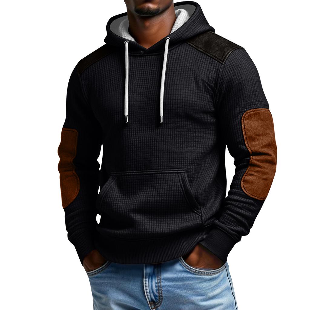 Hanorac pentru bărbați cu blocuri de culoare Hanorac sport pentru bărbați Mărimi mari Hanorac casual