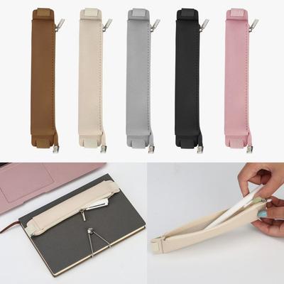 Lightweight Elastic Buckle Portable Pen Bag Pen Holder Pen Clip Pencil Case