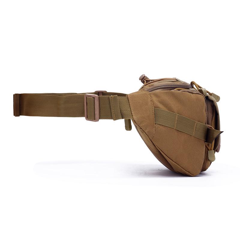 Large Waterproof Tactical Waist Bag: Multifunctional, Wear-Resistant for Outdoor Sports, Cycling, Hiking