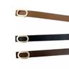 New Korean Version of Popular Imitation Leather Belt for Women Antique Hidden Buckle Belt for Women New European and American Style Belt