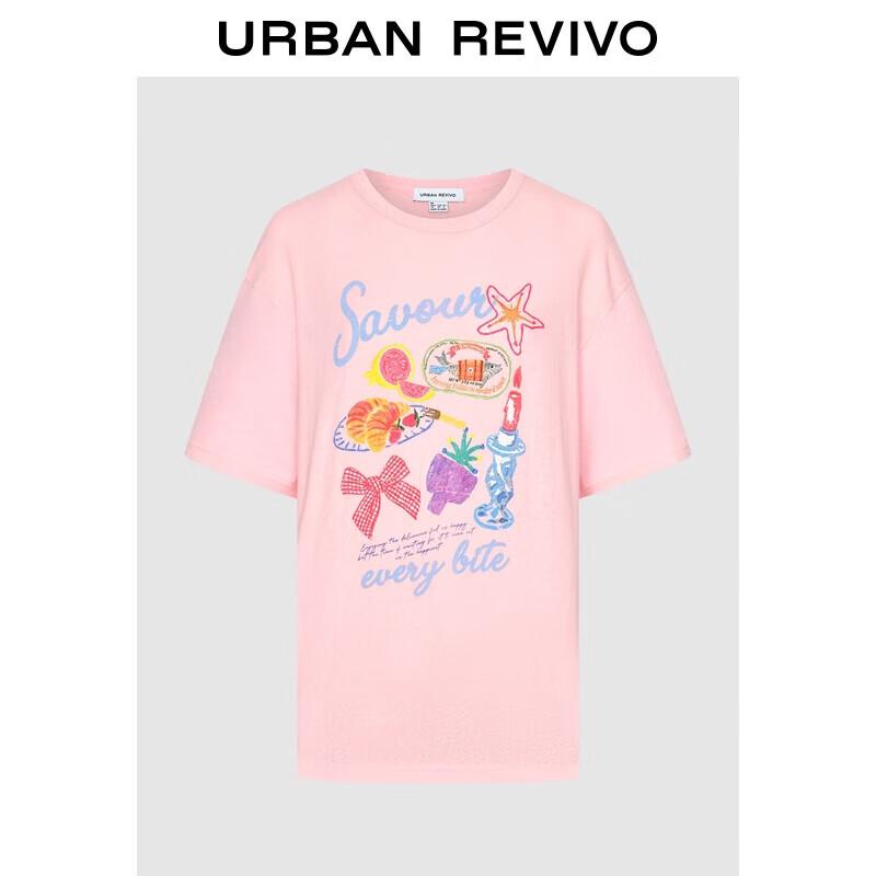 UR Women s Dopamine Print Short Sleeve T-Shirt L