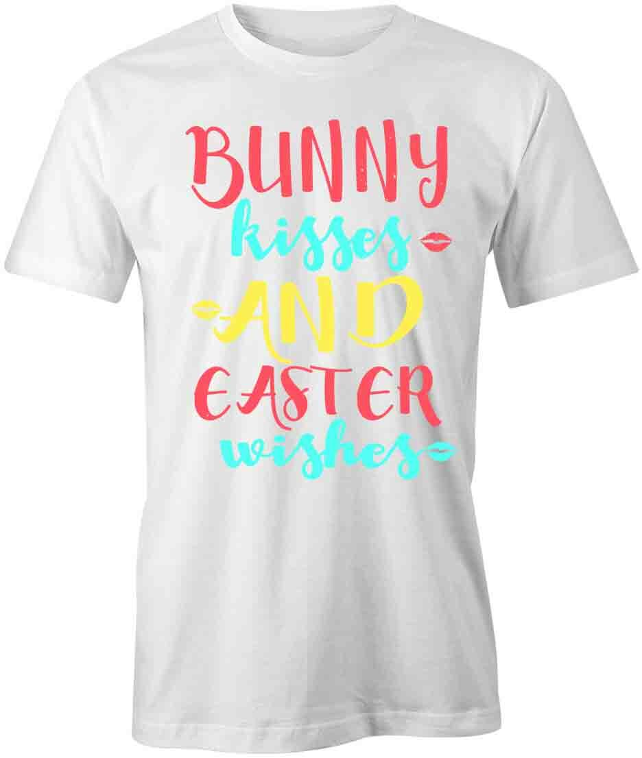 BUNNY KISSES TShirt Tee Short-Sleeved Cotton CLOTHING EASTER S1WCA191 XXXXL