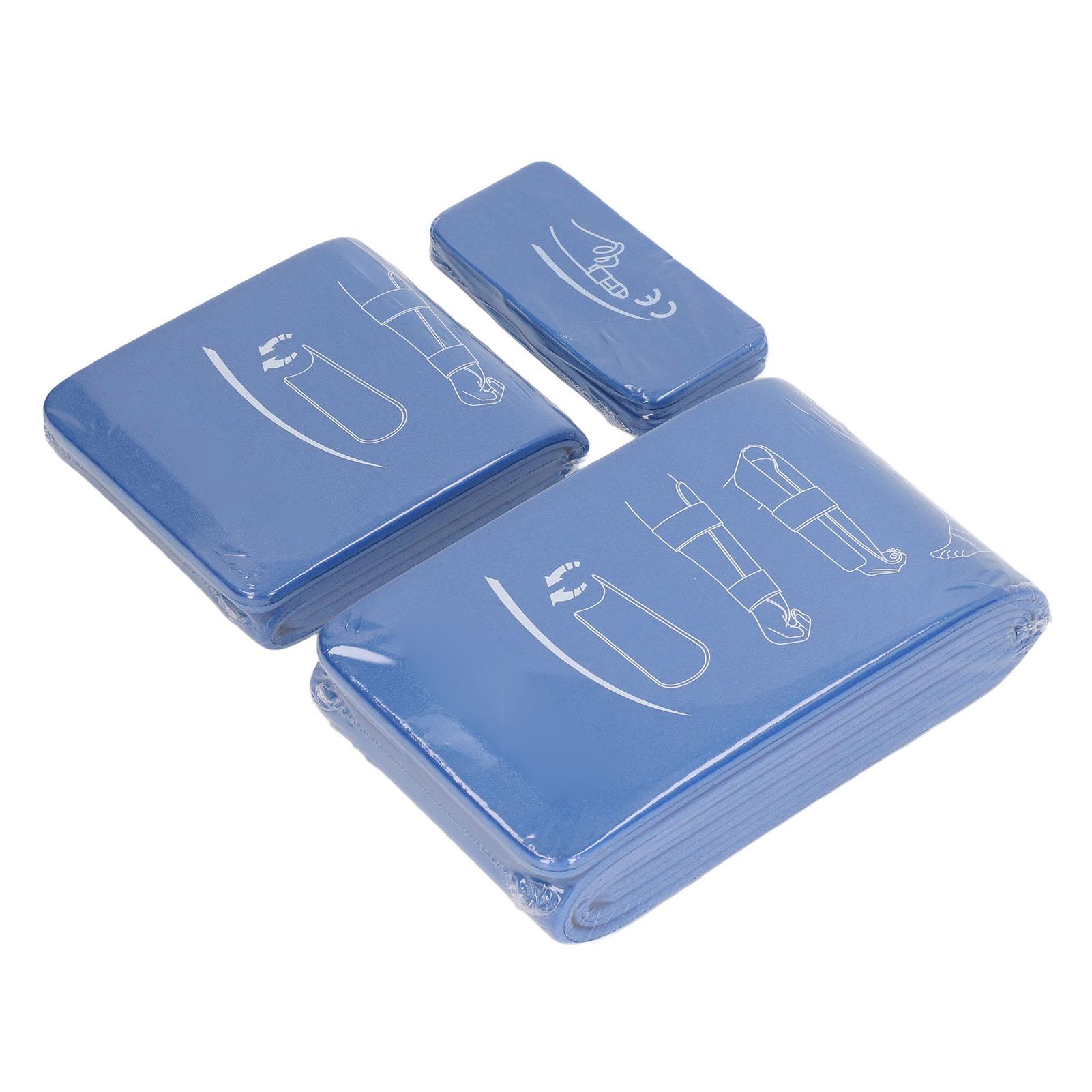 

3Pcs Aluminum Splint First Aid Splint Easy Cutting Breathable Splint for Arm Leg Finger