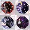 Creative Anime Umbrella With Polyester Fiber Fabric And Black Glue Coating For Adults Yinyue Jun Bronya Fuxuan Jingliu