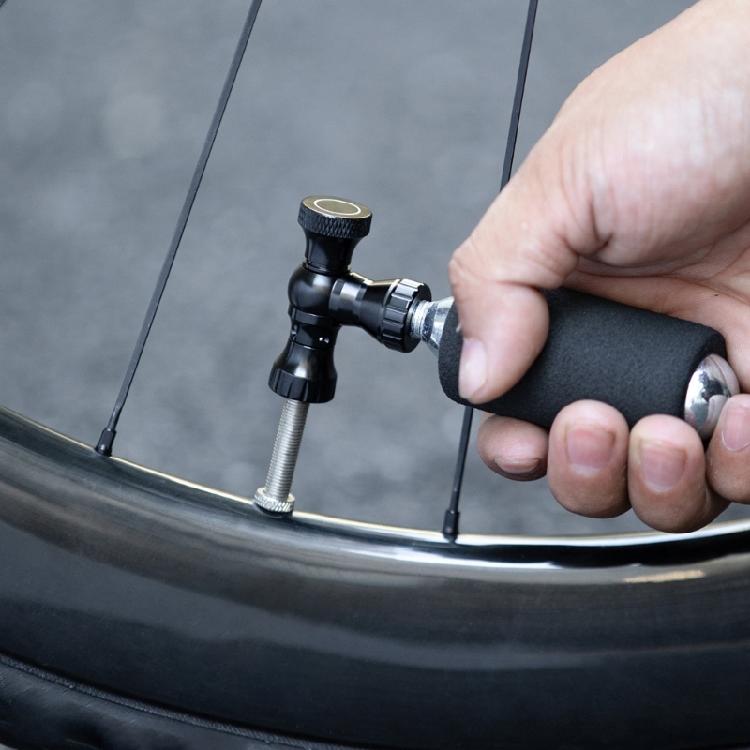 CO2 Bike Tire Inflator CO2 Tyre Filler Air Pumps with Insulated Sleeve Quick Pumping Bicycles Pump CO2 Tyre Filler