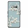 For Nothing Phone (3a) Case 3D Relief Flower Emboss Black Silicone Funda For Nothing Phone 3A  A059 3D Back Cover Cartoon Bumper