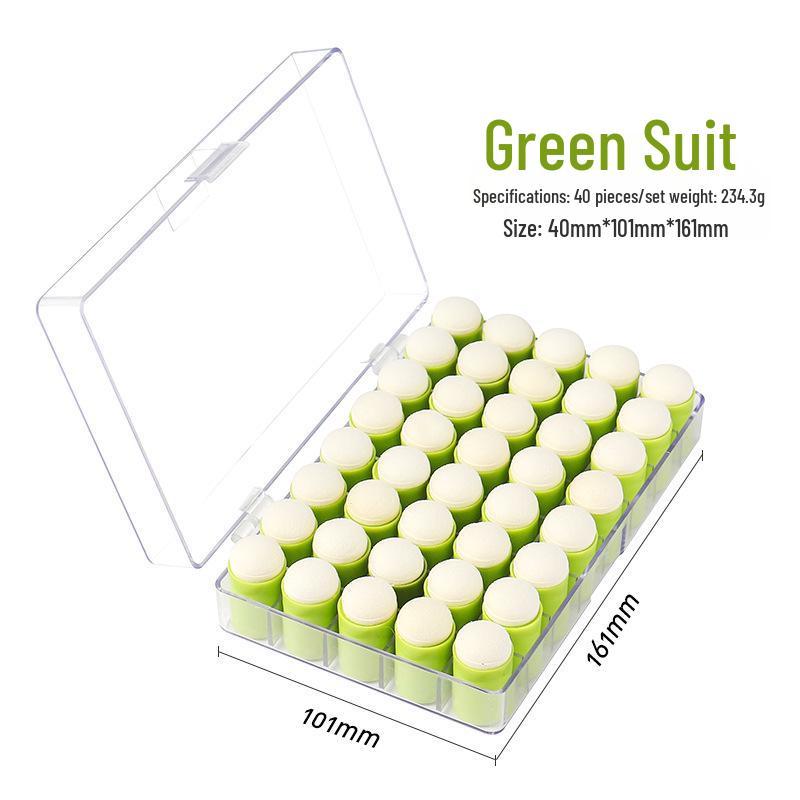 Vintage Journal Ink Pad Blending Tool with DIY Sponge Finger Cot and Lace Ruler - Available In 5 Colors for Stamping, Smearing, and Coloring.