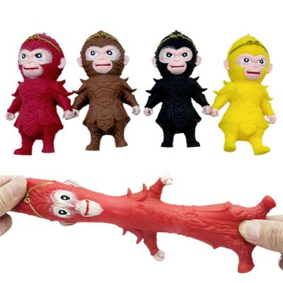 Wukong Squeeze Toy Slow Rebound Stress Anxiety Relief Portable Kids Teens Adults Monkey