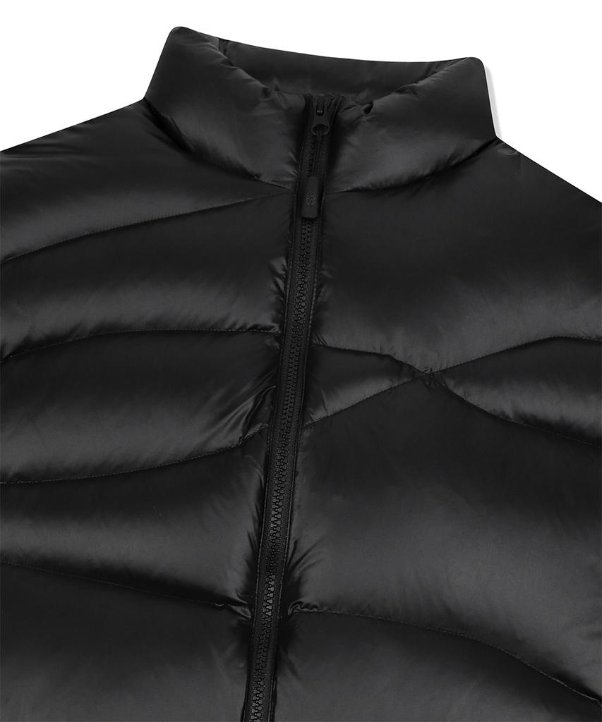 Mahagrid Wavy Down Vest Black(Mg2Fwmb902A)