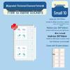 Eco-friendly Transparent Self-Adhesive Book Cover, Universal Fit for Primary & Secondary Textbooks, No Cutting Needed