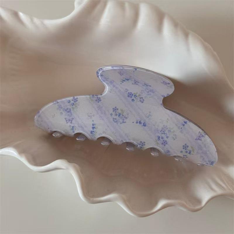 Koreanischer Eleganter Kürbisbogen Polka Dot Haarspange - Groß, Cremige Texturierte Hochsteckfrisur-Accessoire