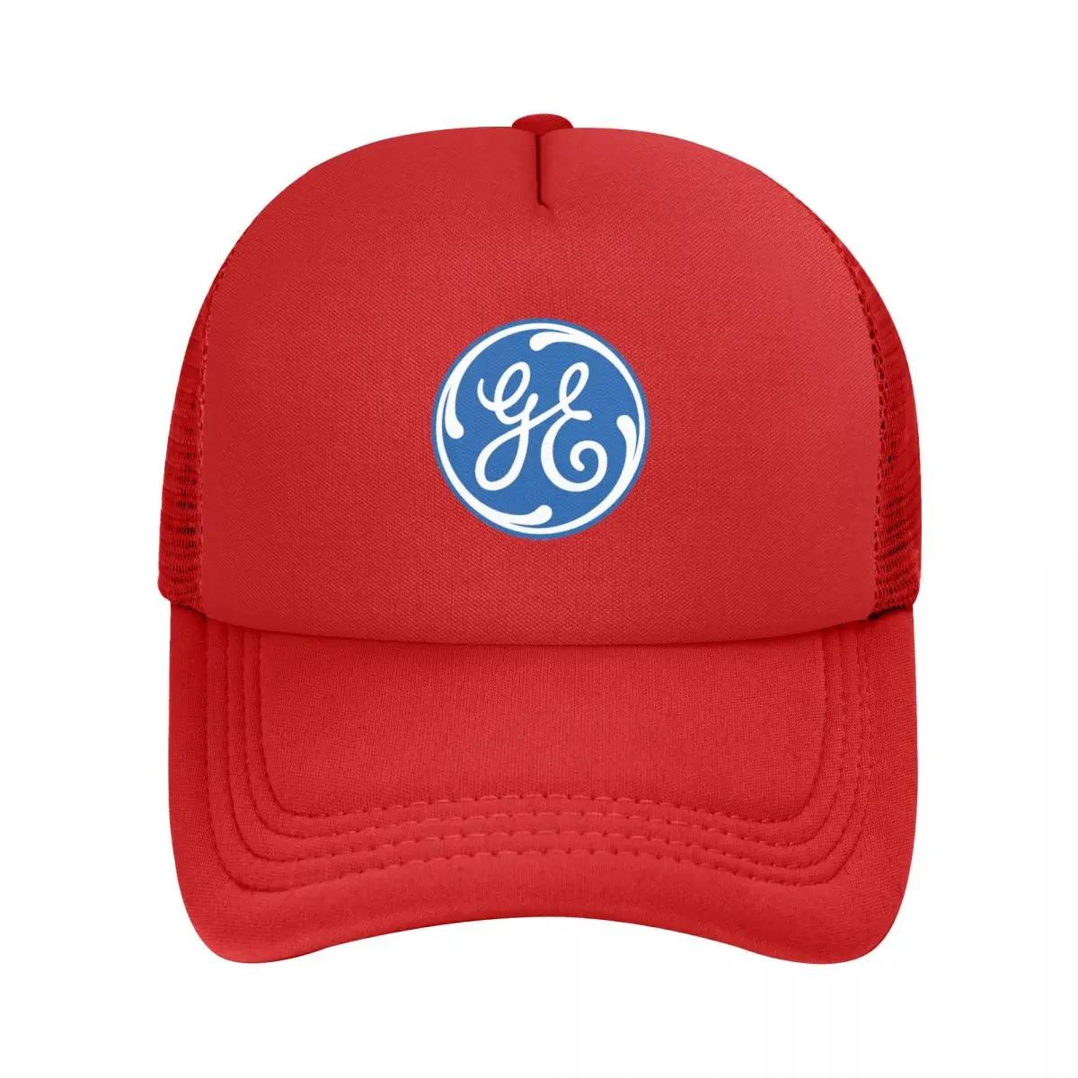 Сетчатые бейсболки GE Aviation Snapback Модные бейсболки Дышащие Повседневные Кепки Для улицы Унисекс One Size