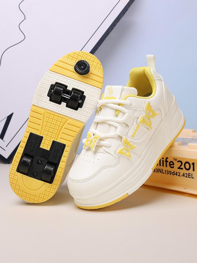 Direct New Children`S Four-Wheel Runaway Shoes