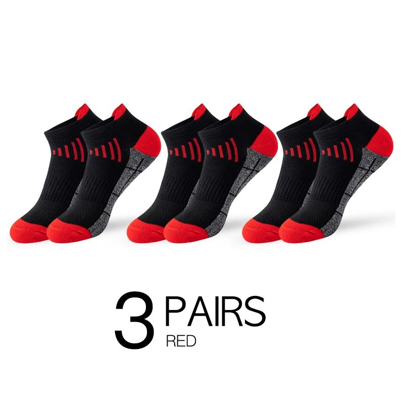 HSS 3Pairs Organic Cotton Women Socks Ankle Breathable Run Sports Sock Black Pink Casual Athletic Summer Thin Men Short Sokke