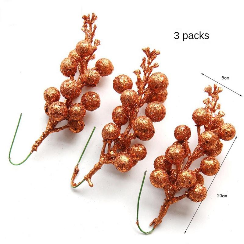 

Simulation Fruit Decorate Christmas Tree High Quality Christmas Decorations Simulation Wreath Safe And Harmless Elegant