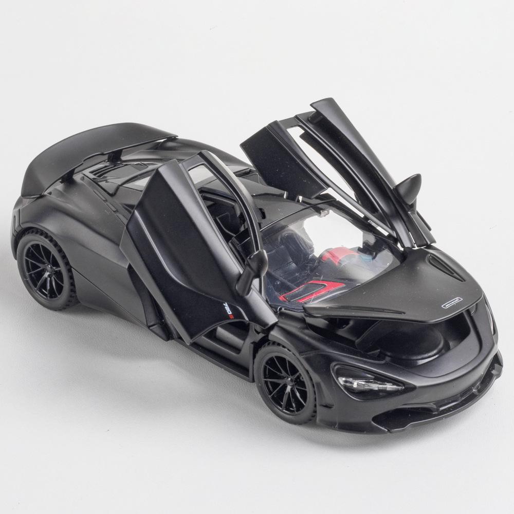 1:32 Scale McLaren 720S Alloy Sports Car Model Diecast Toy Vehicles Metal Simulation Sound Light Model Collection Children Gifts
