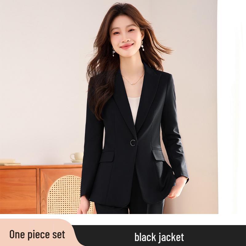 Women's High-End Business Suit Set: Professional Goddess Style Spring Workwear