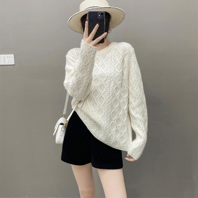 Qinghe 100% Pure Cashmere Women's Sweater - Ultra Soft Luxury Winter Pullover