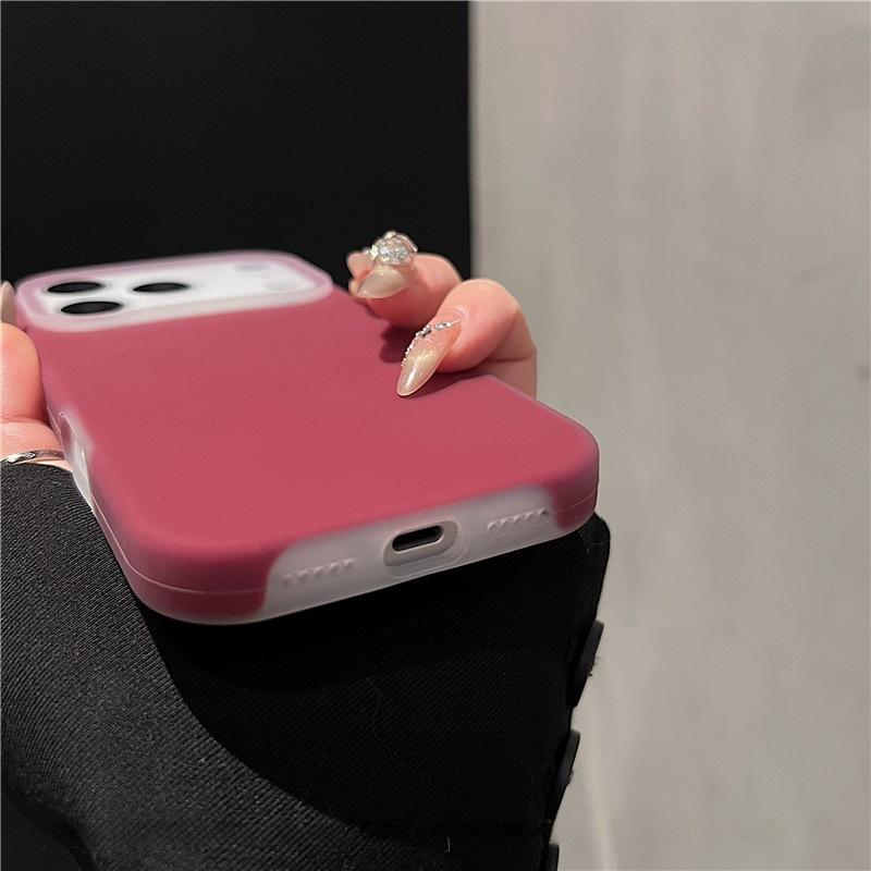 Suitable for IPhone 17, Jelly-like Liquid Silicone, Full-coverage Skin-feel Protective Case for Apple 16 Pro Max