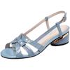 Sandalias de mujer de moda, zapatos de verano 2024, estilo cuñas, hebilla, correa, tacones altos, zapatos sin cordones para mujer, sandalias de trabajo de oficina para mujer