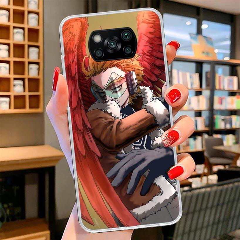 My Hero Hawks Cover Phone Case For Xiaomi Poco F7 Ultra X7 X6 X5 Pro M7 Redmi 15C 15 13C 13 12C 12 10C 10 9A 9C 9T 9 Shell Poco