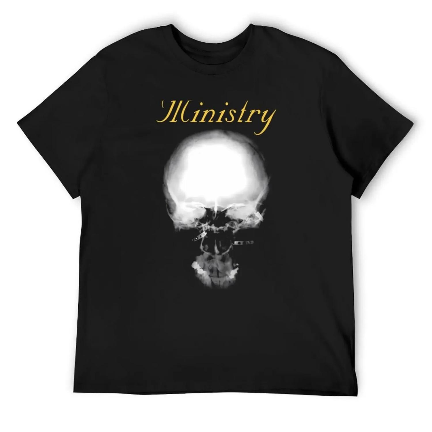MINISTRY BAND T-Shirt custom shirt boys whites vintage t shirts animal prinfor boys Men s t shirts XXXXXL разноцветный