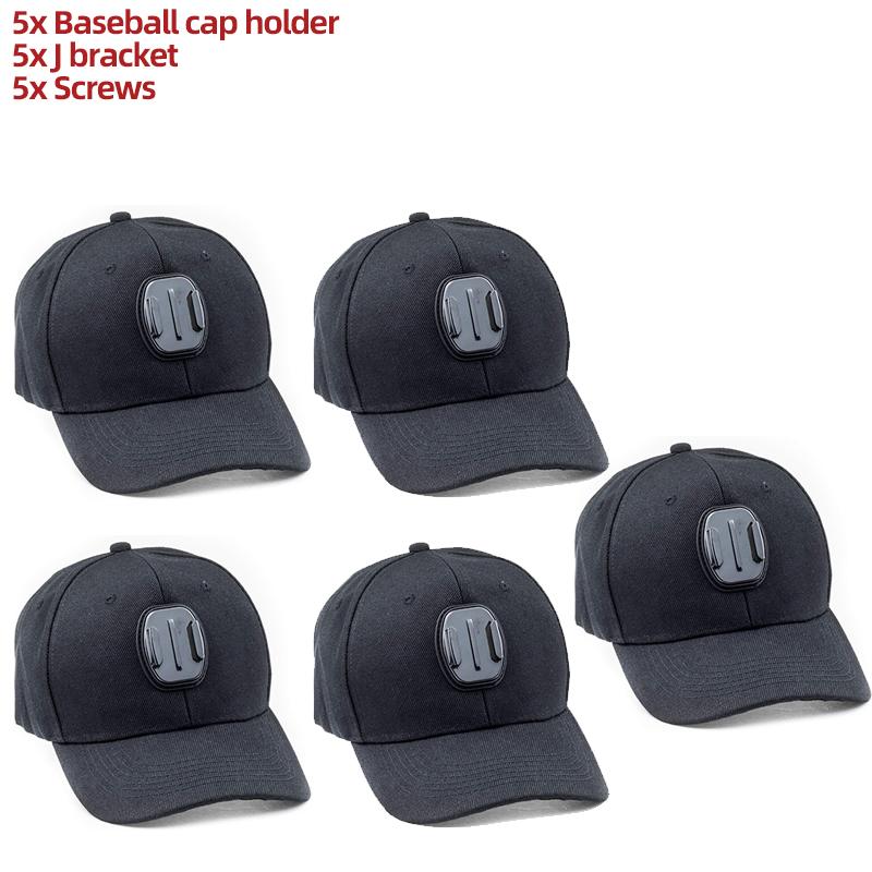 Baseball Hat Quick Release Buckle Mount for GoPro Hero 13 12 11 10 9 8 7 Insta360 SJCAM AKASO DJI OSMO Action Camera Accessories