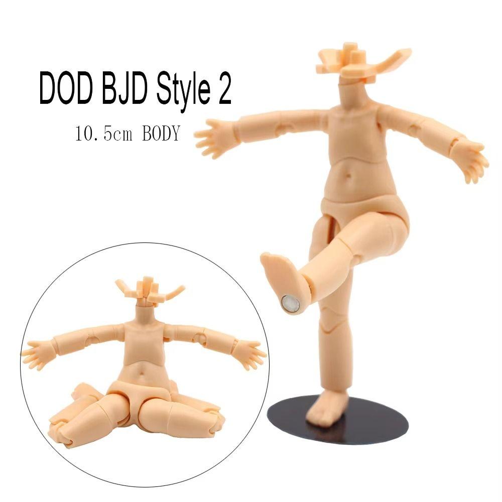 Doll Accessories Multi Joints Ob11 Doll Body Movable Dress Up DOD Body 10.5cm Replacement Doll Model DIY