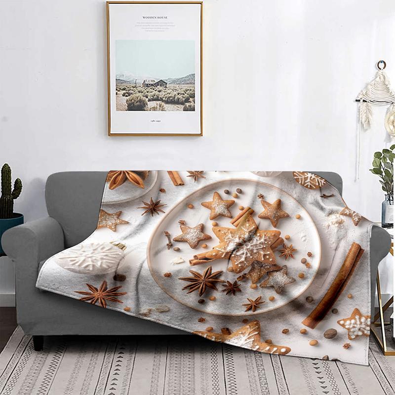Wohndekoration Plüsch Überwurf Sofadecke Tagesdecke Bett flauschig weiche Decken Dekor Plaid Modern Halloween Frohe Weihnachten Winter