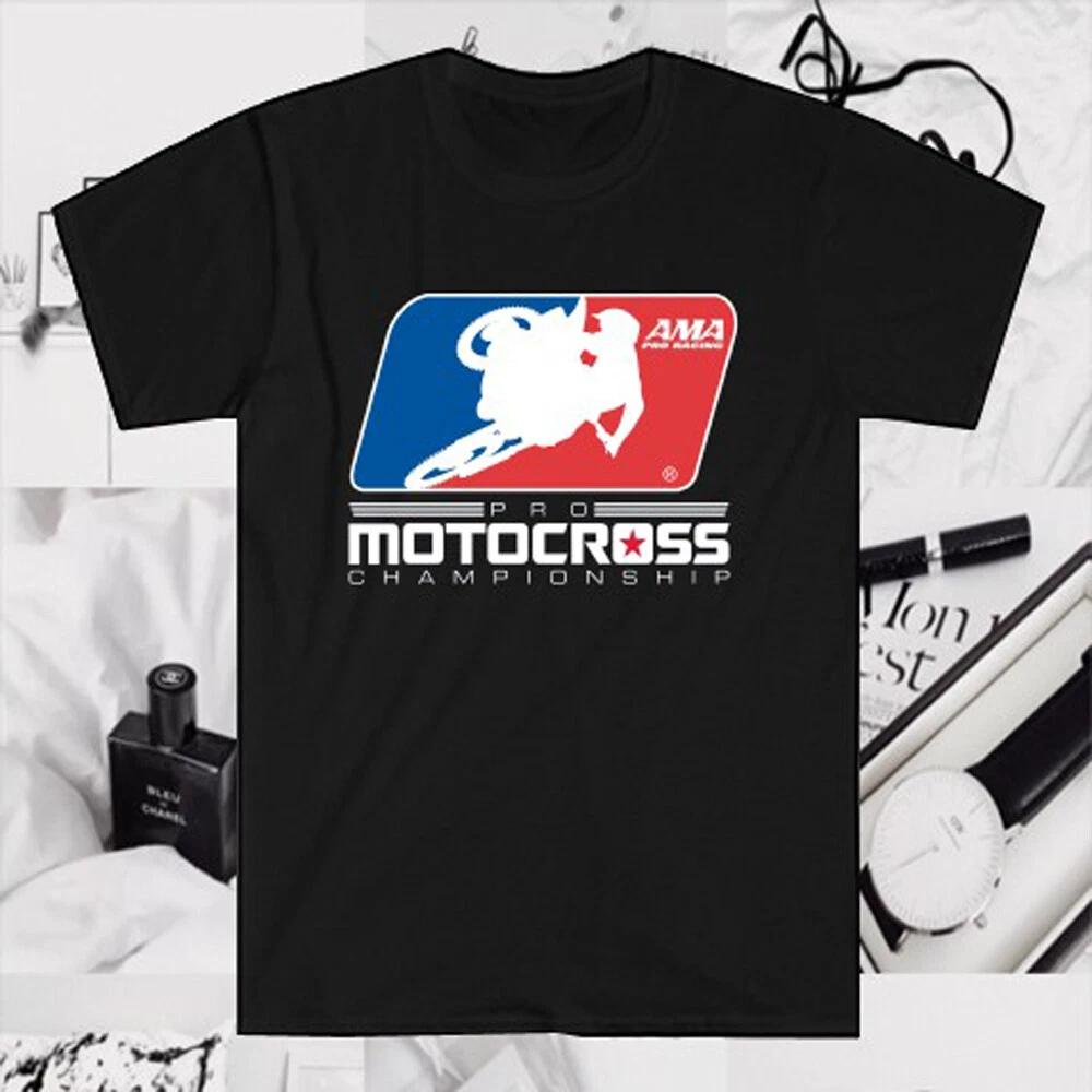 AMA Pro Racing Motocross Championship Men s Black Size S to 5XL L