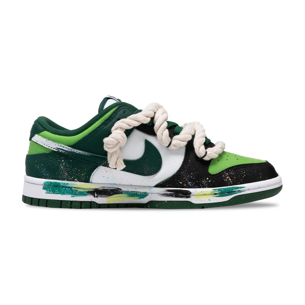 Nike Dunk Daisy Illustration Überzug Rutschfest, Abriebfest, Leicht, Atmungsaktiv Niedrig geschnitten DD1391-101(Team776-)