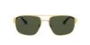 Sunglasses RB3663 SHINY GOLD WITH GREEN LENS Ray-Ban