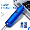 Mini afeitadora eléctrica, afeitadora eléctrica portátil recargable por USB para viaje