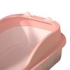 Cat Litter Box Open Top Pet Tray Easy to Clean Anti Splashing Pan Potty Toilet Bedpan