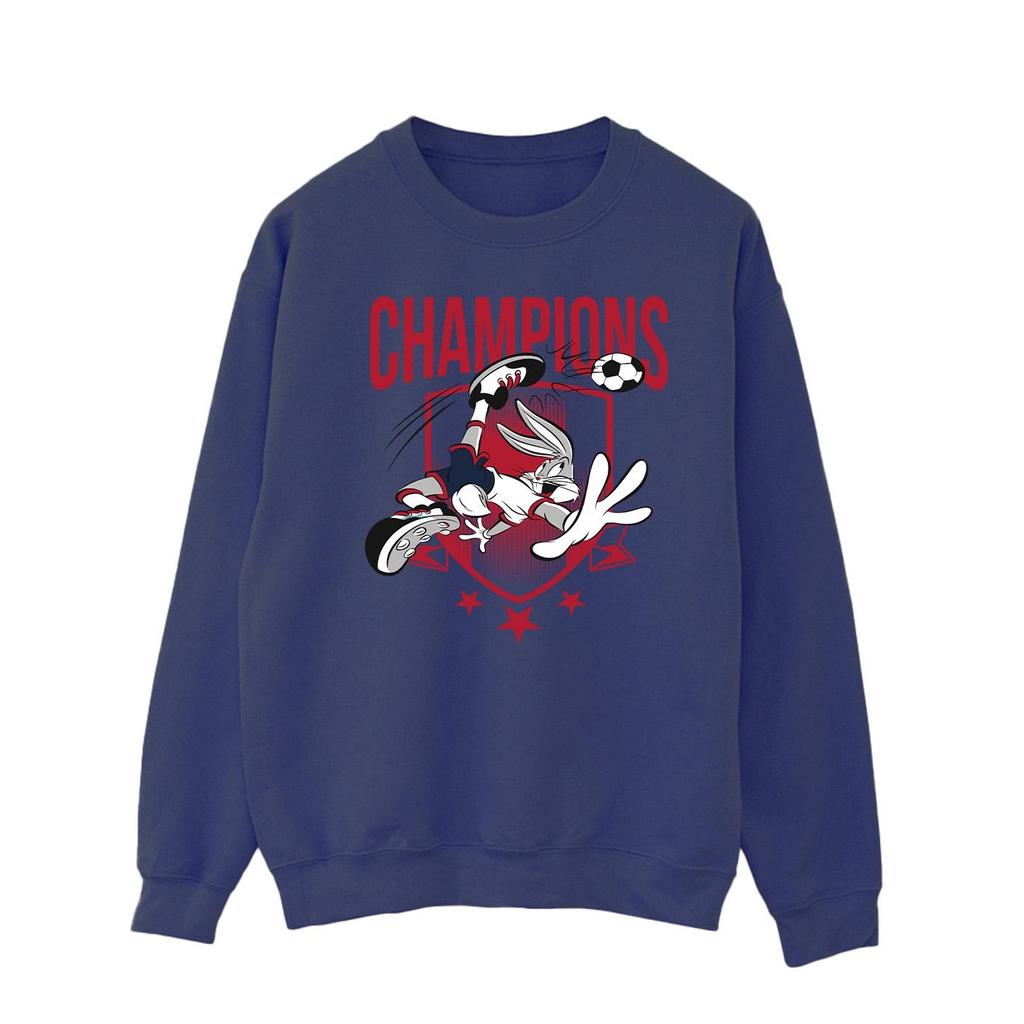 Looney Tunes Mens Bugs Bunny Champions Sweatshirt