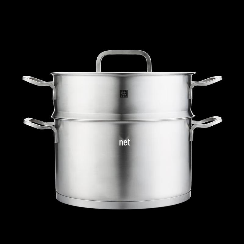 Zwilling Moment 24cm Deep Pot with Steamer Set
